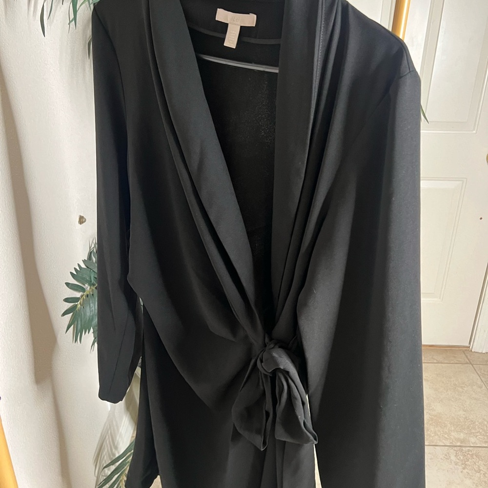 Black wrap -Front Blazer